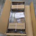 M MZG 5-Shelf Storage Shelves, Wire Shelving Heavy Duty Metal Storage Shelving Unit Adjustable Garage Shelving Rack Pantry Kitchen (Chrome, 5 Tier, 17.7" D x 47.2" W x 76.7" H)