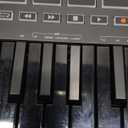 Donner USB-C MIDI Keyboard Controller, 25 Key Portable Mini MIDI Keyboard with 8 Drum Pads, OLED Display, 16 Smart Scales, Arpeggio, Replay, 4 DAW Software and 40 Teaching Courses, DMK 25 Pro Black