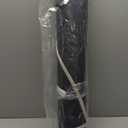 Plow & Hearth 32"x60" Half Round Fireproof Hearth Rug | 2 Layer Fiberglass Mat | Protect Hardwood/Carpet from Sparks & Embers Wood Stove (Tan)