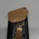 Key Fob Cover Compatible with 2018-2025 Jeep Wrangler JL JLU Rubicon Gladiator Sahara, Soft Leather Key Cover Case