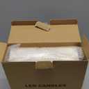 Eldnacele Waterproof Flameless Flickering Candles with 6 Hours Timer, Indoor Outdoor White LED Plastic Battery Operated Pillar Candles Pack of 4 Wedding Dinner Home Decor, D3x H4 5 6 8