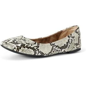 Amazon Essentials Women's Belice Comfortable Slip-On Ballet Flats Shoes 7W