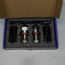 H8 LED Angel Eyes Halo Bulb Light Compatible for BMW E90 E92 E70 E71 E82 E89 M6 1 3 5 Series X5 X6 Z4, 6000K Xenon 120W White Lamps Marker Lights