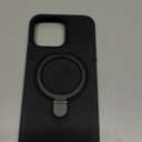 Case for iPhone 14 Pro Max Case with Magnetic Invisible Stand - MagSafe Compatible, Military Drop Tested, Shockproof Silicone Cover for Women and Men (6.7", 2022) - iPhone 14 Pro Max, Black