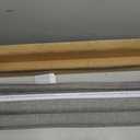 LazBlinds No Drill Cordless Roman Shades, 33" W x 60" H, Vintage Ash