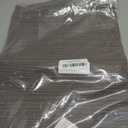 Myir JUN Placemats Set of 8, Vinyl Woven Placemats Place Mats Indoor Set of 8 Washable Table Mats Non-Slip Place mats for Dining Table (Coffee, Set of 8)