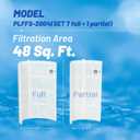 POOLPURE FS-2004 DE Grid Pool Filter Replace FNS Plus 48, 59002300, Jandy DEL/DEV48, Hayward DE4820, DEX4800DA, DE4800, PFS2448, FC-9540, PG-1904, 48 Sq Ft DE Grid, 24" High, 7 Full+1 Partial