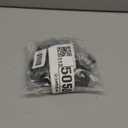 Franklin Brass (10-Pack)  Square Matte Black Cabinet Knobs for Dressers, Drawers, Kitchen Cabinet Door, Vanity, Furniture, Closet Knobs, 1-1/8 Inch | Parow