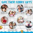 P-oops! Valentines Day Gifts for Him Her, White Elephant Gifts for Adults, Toilet Coffee Mug, Mens Gift, Fruit Bowl, Funny Gag Gift (White)