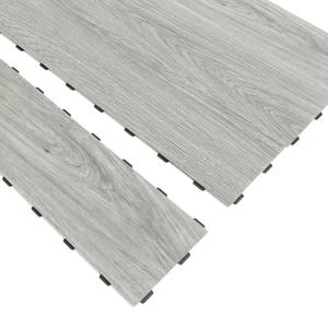 Art3d Interlocking Luxury Vinyl Flooring Tile, Wood Floor Plank for Kitchen Bathroom - Waterproof, Anti-Slip, Wear-Resistant, Reusable - 36 x 6 Inch, 18-Pack Cover 27 Sq. Ft (Venice Ash)