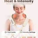 Neck Massager with Heat,Therapexa Neck & Shoulder Massager,6D Shiatsu Back Massager for Pain Relief Deep Tissue,Massager for Leg, Muscle Soreness(Khaki)