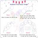 412pcs Pastel Balloon Garland Arch Kit 18 12 10 5 Inch Different Sizes Macaron Assorted Colors Balloon Latex Colorful Balloons for Baby Shower Girls Birthday Wedding Easter Rainbow Party Decoration