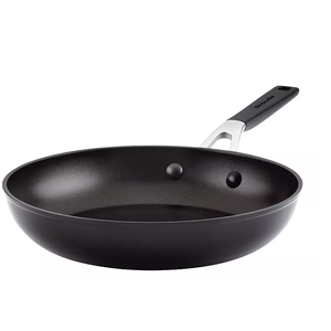 KitchenAid Hard Anodized Nonstick Frying Pan/Skillet, 10 Inch, Onyx Black