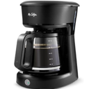 Mr. Coffee Easy On/Off 12-Cup Coffee Maker Switch Pour Grab-a-Cup Auto Pause Black