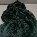 Whale Flotilla Flannel Fleece Throw Blanket for Couch, Soft Fluffy Velvet Sofa Blanket with Decorative Vintage Pattern for All Season, Warm and Lightweight, 50x60 Inch, Deep Green