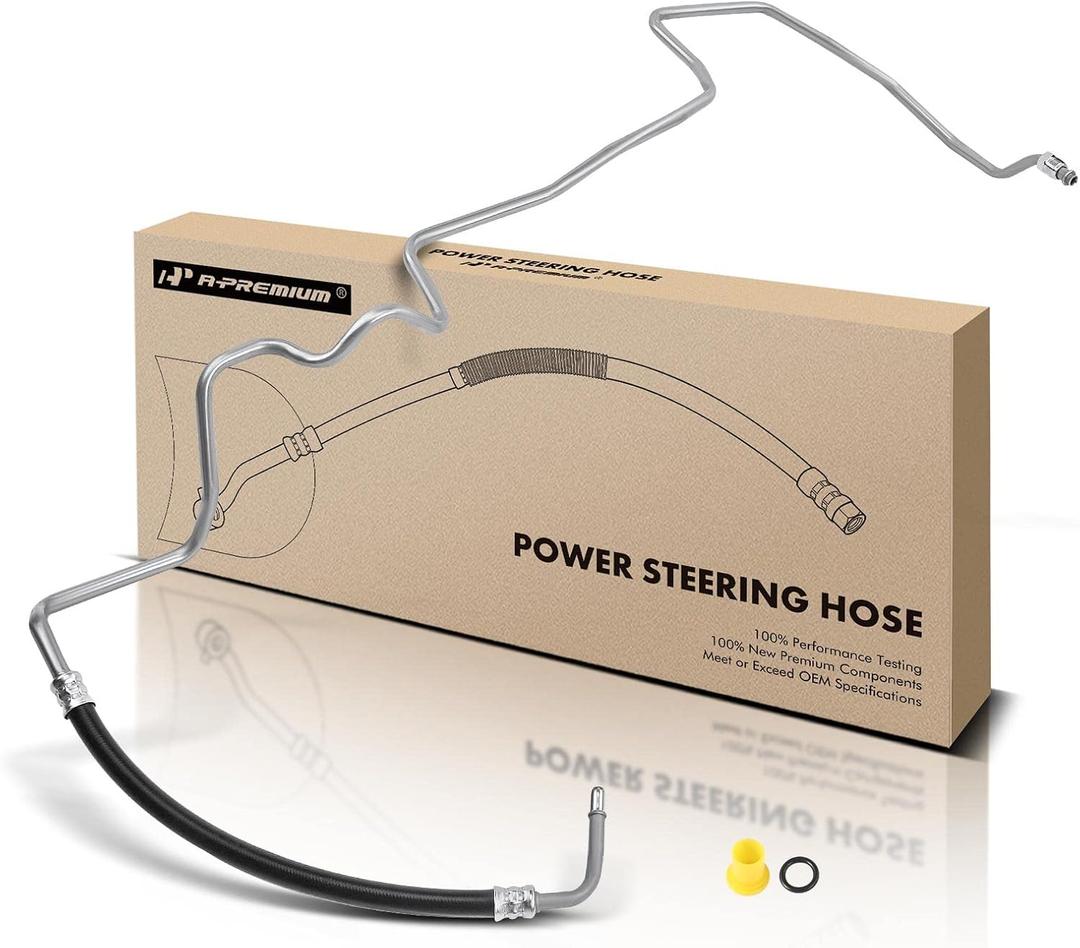 A-Premium Power Steering Hose Return Hose Line Assembly Compatible with Buick Lacrosse 2010-2016 Cadillac XTS 2013-2019 2.4L 3.6L Gear To Cooler