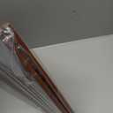 30.5" Wood Curved Lap Desk Table Tray with Handles Wooden Foldable Desk Wood Curved Bed Wooden Lap Board Keyboard Tray for Laptop Computer Mouse(Reddish Brown)