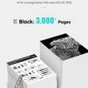 148A Black Toner Cartridge 4001n 4101fdw (with Chip) Compatible Replacement for HP 148A 148X W1480A W1480X for HP Pro 4001dw 4001dn 4001n MFP 4101fdw 4101fdn Printer, 2 Pack