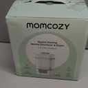 Momcozy Bottle Sterilizer and Dryer, Modular Nesting Space Saving Design, 6 Bottles Capacity, 4 in 1 Compact Sterilizer for Baby Bottles, Breast Pump Parts & Newborn Essentials, Drying Rack Included