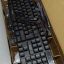 Gaming Keyboard and Mouse and Mouse pad and Gaming Headset, Wired LED RGB Backlight Bundle for PC Gamers and Xbox and PS4 Users - 4 in 1 Edition Hornet RX-250 (Black)