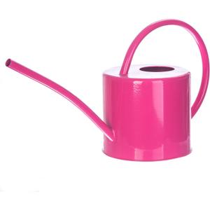 51 Ounce/1.5L Watering Can for Indoor and Outdoor Plants - Long Spout Water Can for Garden, Flower, House Plants, Decorative Watering Can, Pink