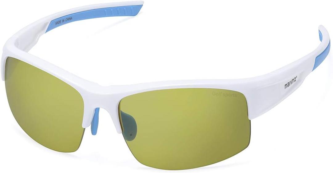 maivnz High Definition Golf Ball Finder Sport Glasses for Men Women Golf Sunglasses Golf Glasses Pickleball Eyewear MZ861