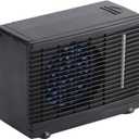 KIMISS Portable AC for Car, Portable Air Conditioner DC 12V Car Truck Home 20 x 11 x 15cm 2 Speed Adjustable Mini Fan Small Air Conditioner for Home Desktop