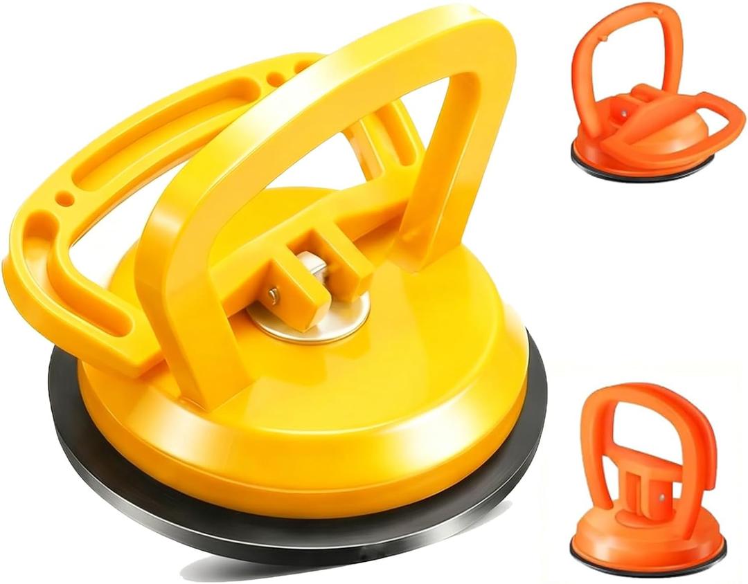 2026latest Dent Puller, 3-Pack Car Dent Puller Kit,Strong Car Dent Puller,Car Bodies, Ceilings, Glass, and Moving Objects for Repair kit (Yellow+Orange).