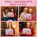 Household Tool Advent Calendar for Women Teen Girls, 24 Days Pink Countdown Calendar of Household Repair Tool Kit Christmas Suprise Gifts for Wife Daughter Sister DIY Lovers