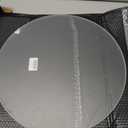1 Piece 1/4" Round Plexiglass Sheet, 18 Inch Diameter Clear Acrylic Circle, Round Cake Disk Acrylic Sheet, Plexiglass Table Top, Acrylic Backdrop