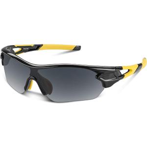 BEACOOL Polarized Sports Sunglasses for Men Women Youth Baseball Cycling Running Driving Fishing Golf Motorcycle TAC Glasses (Yellow)
