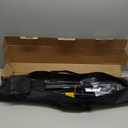 EMART Backdrop Stand 10x7ft(WxH) Photo Studio Adjustable Background Stand Support kit with 2 Crossbars, 8 Clamps, 2 Sandbags and Carry Bag for Parties, Events Decoration, Wedding, Photography (Black)