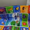 ABC Rug, Toddler Play Rug 3x5 Feet, Extra Thick (0.4in) Washable Baby Play Mat for Floor, Classroom Carpet Non-Slip for Learning, Alphabet, Nursery Mat for Crawling & Fun & Playroom Decor