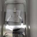 Glitter for iPhone 17 Pro Case with Eye-catching Integrated Lens Protection, [Sparkly Bling Back Panel] [Seamless Work with Magsafe] Cute Women Girly Magnetic Phone Case for iPhone 17 Pro 6.3" Silver