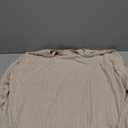 CARCOS Plus Size Tops for Women Long Sleeve Fall Shirts Lightweight Sweaters Basic V Neck Tunics Casual T Shirt,2XL, Apricot