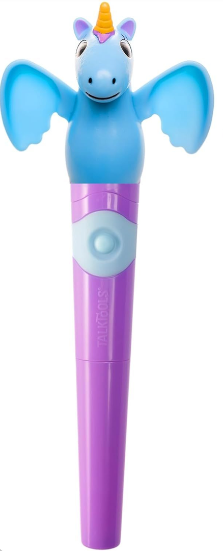 TalkTools Jiggler - Chewable Oral Facial Massager - Oral Sensory Massager - Calming Motor Therapy for Kids - Unicorn