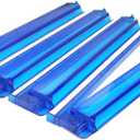 American Mahjong All-In-One Tile Rack & Pusher Arm - Set of 4 - Sapphire Blue