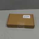 Rergy 10 Pack Cabinet Handles, 6-1/4 Inch Hole Center Pulls, Black Kitchen Drawer Pulls and Knobs, Square Hardware for Bathroom Dresser