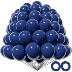 200pcs Navy Blue Balloons 5 Inch, Small Mini Latex Balloons for Party Birthday Baby Shower Anniversary Festival Arch Garland Decoration