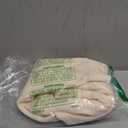 QINSEN Womens Half Zip Crop Sweatshirt High Neck Long Sleeve Pullover Cropped Top (Large, Beige)