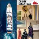 2 x TOP MAGNETS Magnetic Hooks, 2025 Cruise Cabins Ship Essentials 50Lbs Strong Heavy Duty Magnets 12Pcs Magnet Hook for Classroom Home Refrigerator Door Fridge Camping Hanging (Silver)