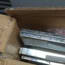 170 LB Automatic Chicken Feeder 12 Port Large Metal Poultry Feeders Box Feeder with Adjustable Height, Locking Lid & Handles,Rustproof Feed Box for Poultry & Backyard Chickens