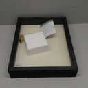 TJ.MOREE Flowers Shadow Box Display Case 13 x 16 Large Shadow Box Picture Frame with Glass Wedding Bouquet Memorabilia Medals Photos Memory Box (Black)