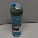 Contigo Ashland 2.0 Leak-Proof Water Bottle with Lid Lock and Angled Straw, Dishwasher Safe, Interchangeable Lid, 24oz, Juniper (24oz (Pack of 1))