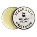 Striking Viking Beard Balm for Men – Light Hold, Unscented, 2 Oz - Leave-in Beard Conditioner with Shea Butter, Tea Tree, Argan & Jojoba Oils - Smooth, Shape & Moisturize Coarse, Dry Facial Hair