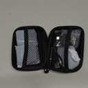 PQRQP 3 in 1 Microphone for iPhone/Android/Camera, Wireless Microphones, 328ft Transmission, 18H Battery Life, Mini Microphone for Record Interview, Vlogs, Tiktok (Ebony Black)