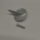 Qonsy 31640Q4 Zinc Trim Tab Anode for Mercury Mariner 40-140 HP