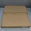 GIGIVOSHA Lamp Shades Set of 2 - Drum Lampshades 11.4" x 12.9" x 9.8" Inches, Fabric Medium Replacement Lampshades for Table Lamp, Floor Lamp, Assembly Required, Spider, Linen