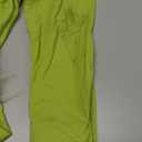 Toddler Baby Boys Girls Christmas Cosplay Monster Costume Outfits Green Furry Santa Long Sleeve Tops and Pants Set (6-7 Years)