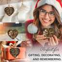 Book Lovers Christmas Ornament 2025  Just a Girl Who Loves Books, Book Club, Library Christmas Ornament 2025  Unique Gifts for Readers, Book Lovers, Ceramic Christmas Tree Decorations